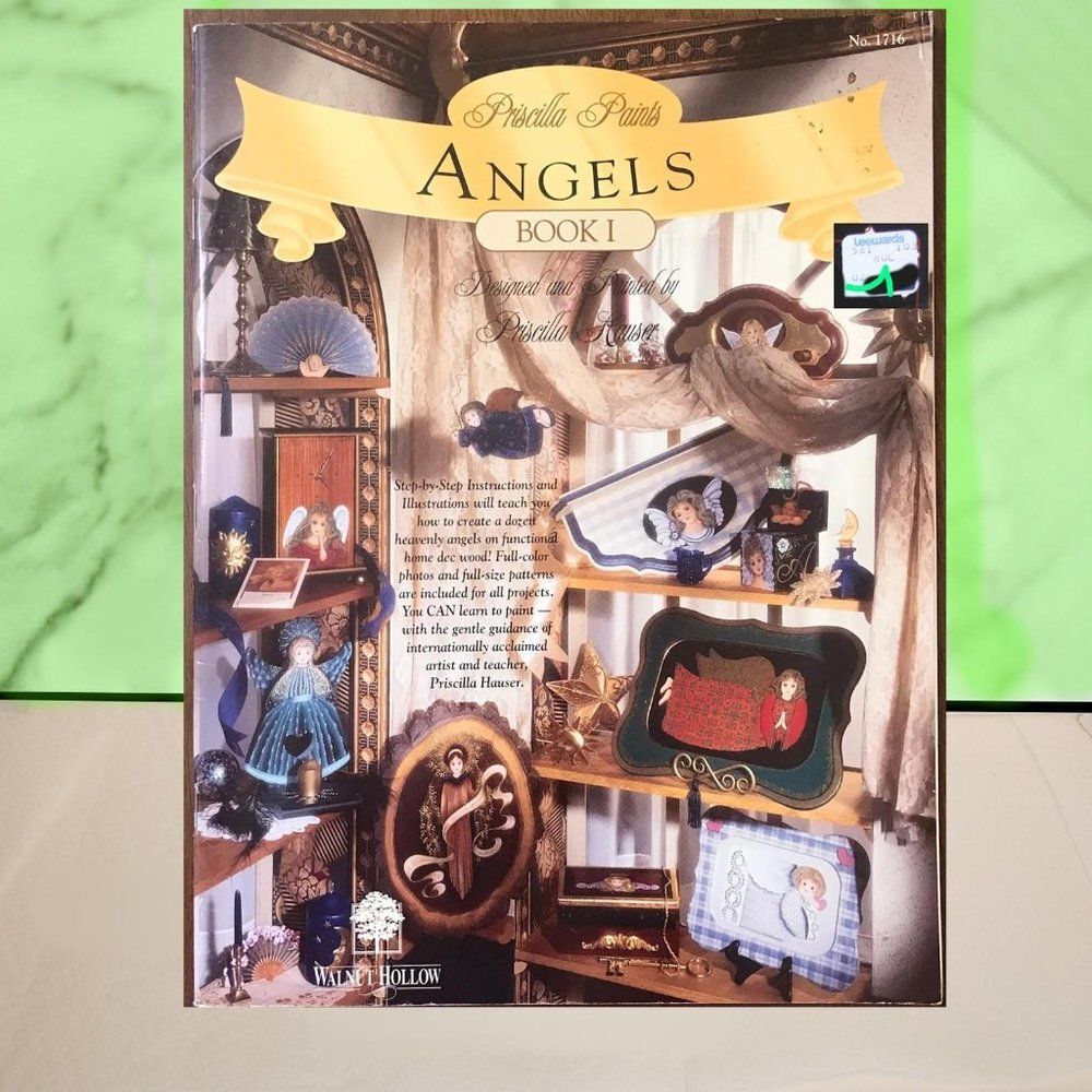 Angels Book 1 Priscilla Paints Craft Book Priscilla Hauser Walnut Hollow #1716